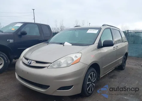 2008 Toyota Sienna Le из США, поврежденный, VIN 5TDZK23C78S109616